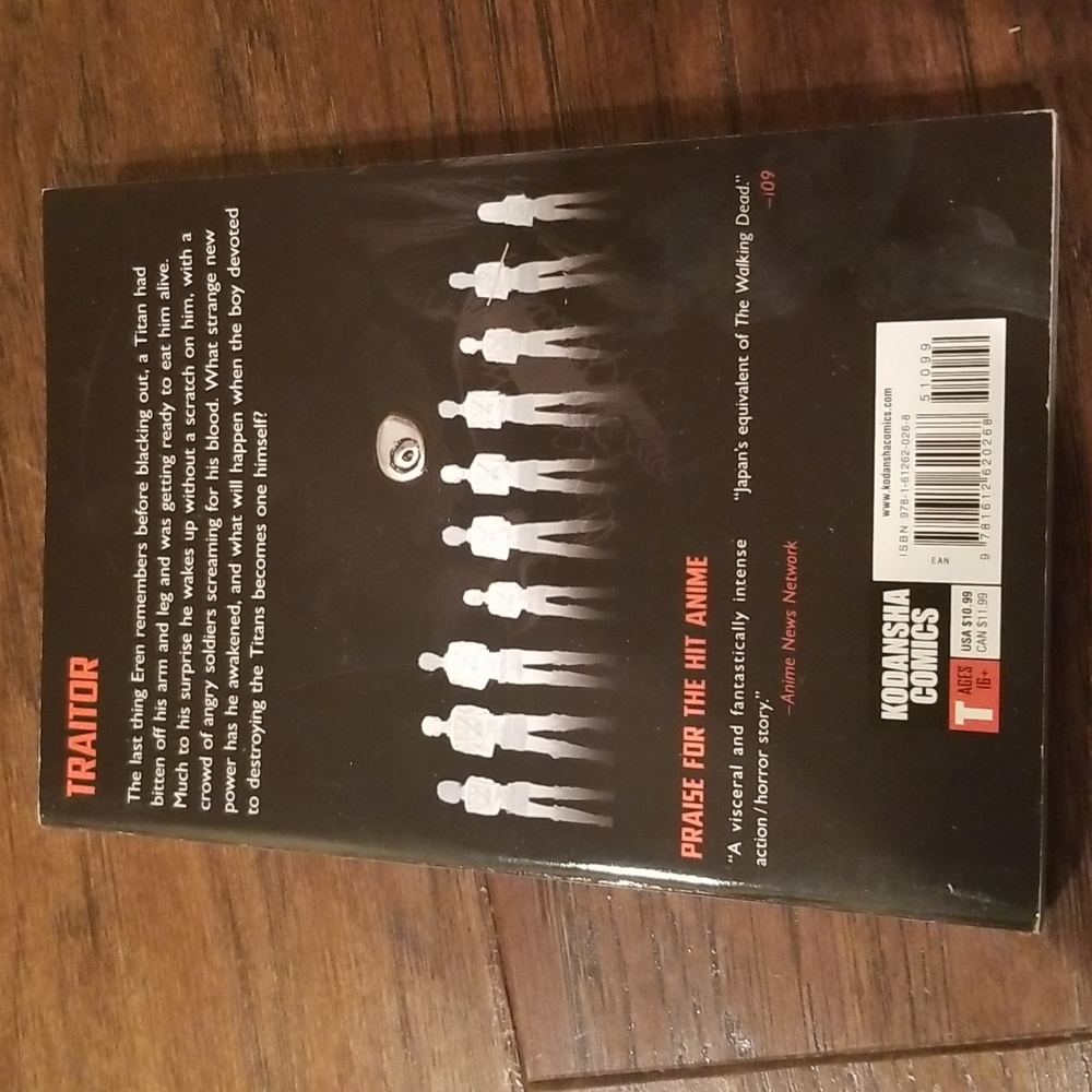 Attack On Titan Volumes 1-4 - Picture 7 of 11